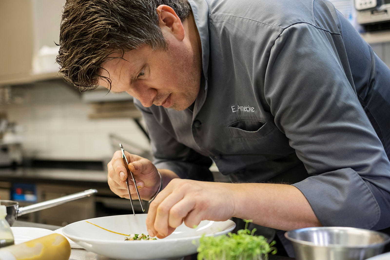 Küchenchef unserer Gourmetrestaurants Erik Arnecke