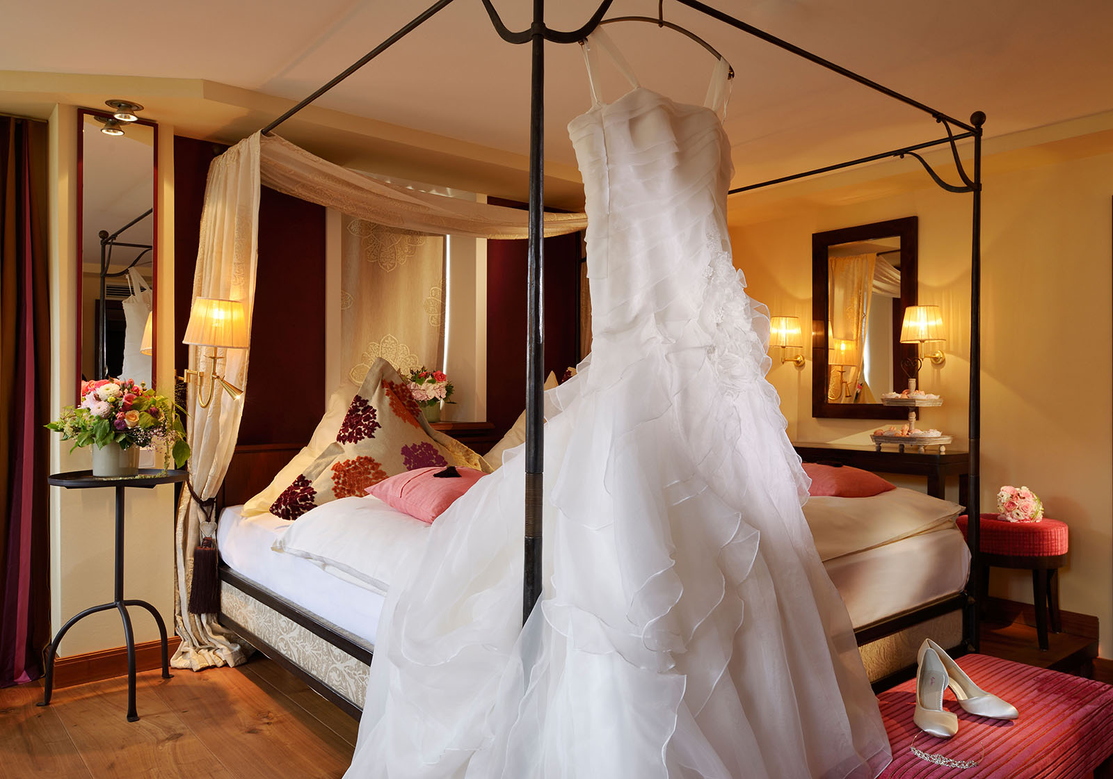 Hochzeitssuite im Hotel Die Sonne Frankenberg