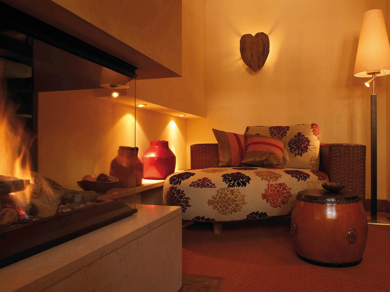 Spa Suite Kamin