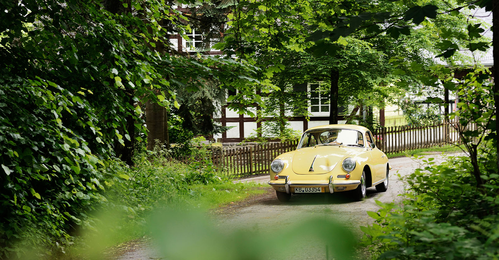 Oldtimer Ausfahrt in die Natur