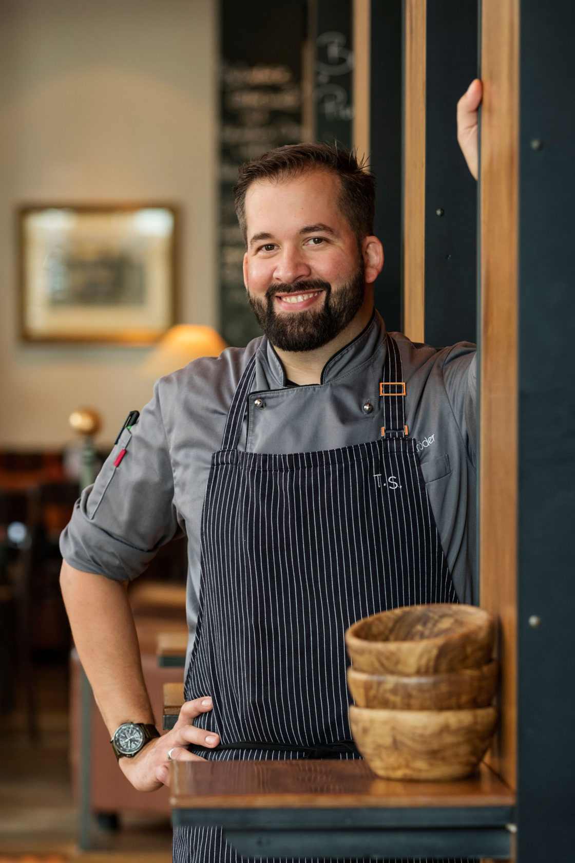 Küchenchef der Sonne Stuben Timo Schröder