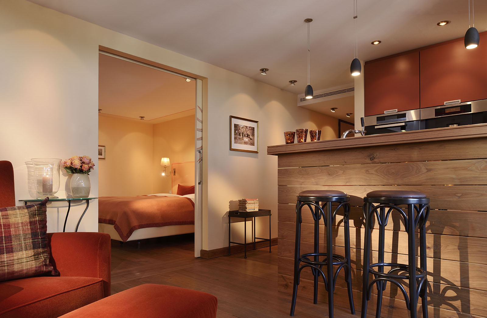 Barbereich der Soldan Suite