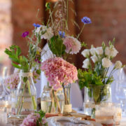 Tischdeko Detail Hochzeit