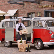 VW Bully Getränkeauslieferung