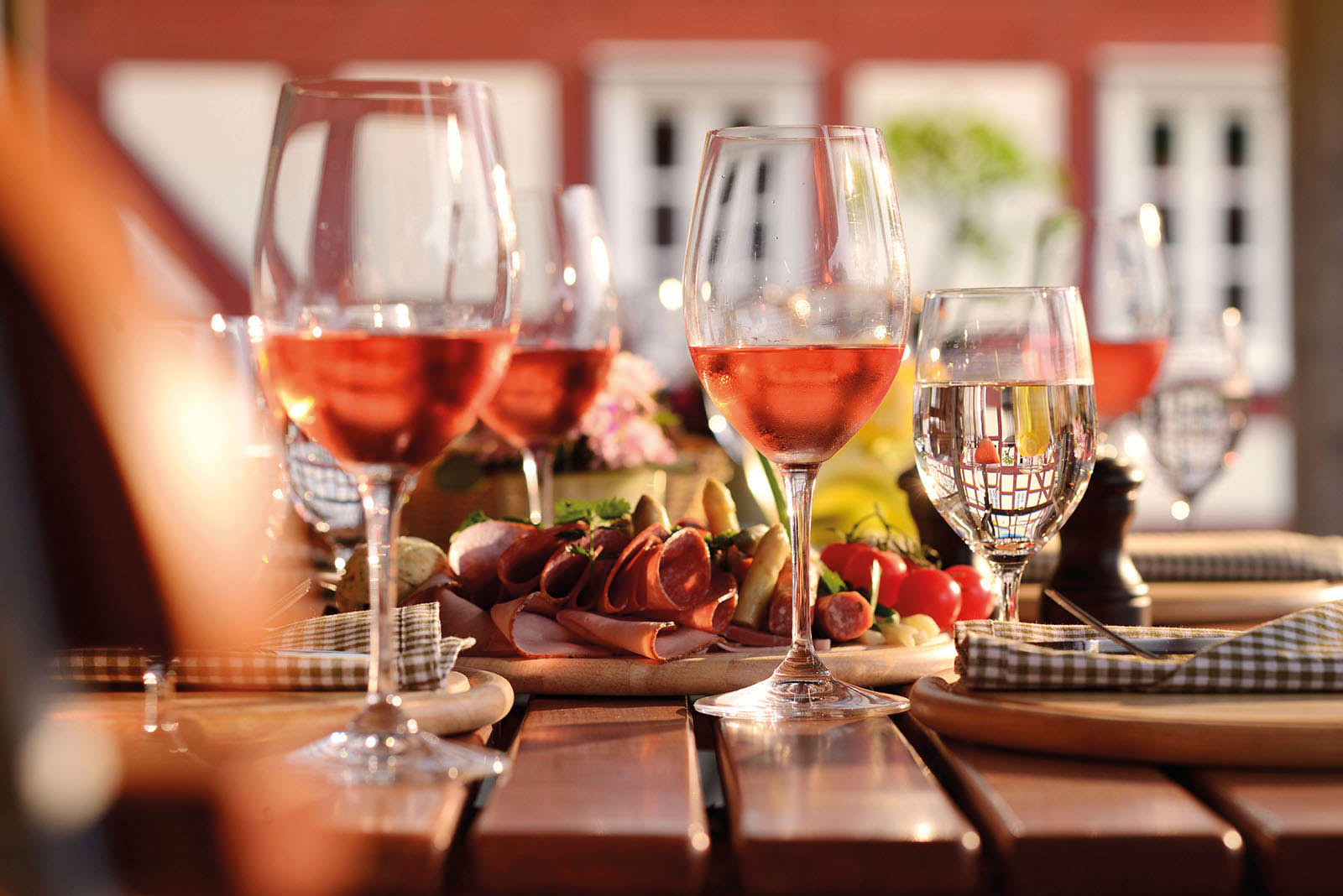 Brotzeit im Hofgarten