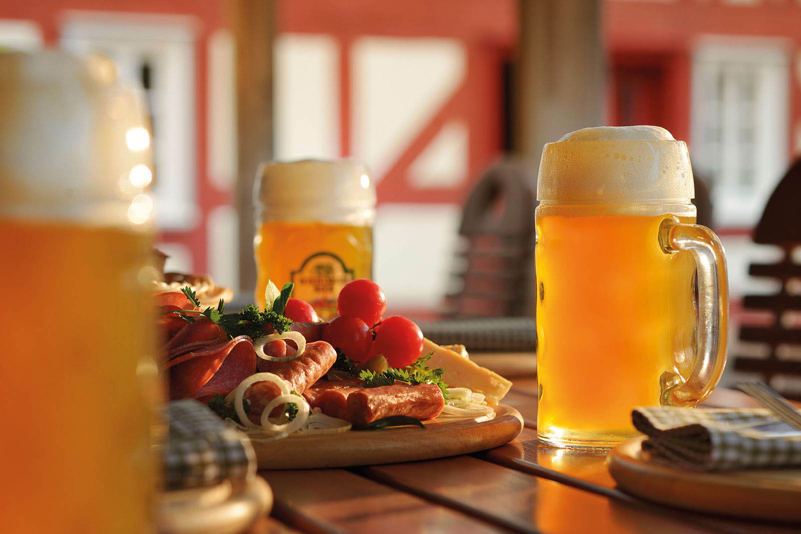 Brotzeit im Hofgarten