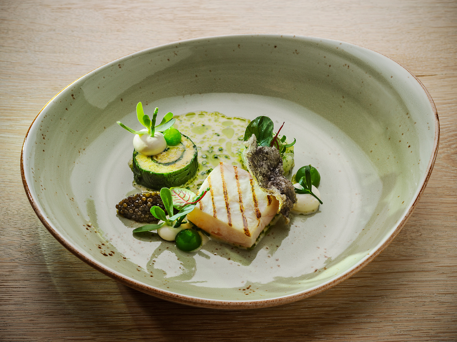 Liebevoll angerichtet in unserem Sternerestaurant in Hessen.