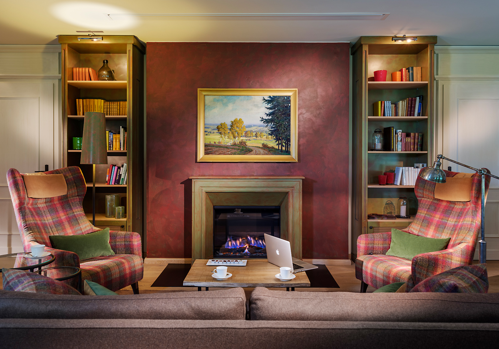 Kaminzimmer Schloss Hofeck